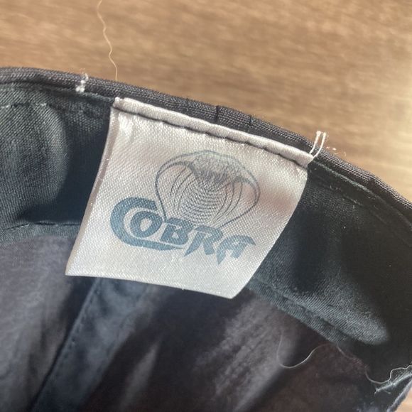 Mens Vintage Cobra Black Trucker Hat W/ Issachar Embroidered - Picture 9 of 11